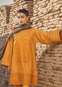 Buy TENA DURRANI | PREMIUM LUXURY LAWN 2021 | Citron Yellow Lawn Dress exclusively from our website all over the world. We are stockists of Tena Durrani Lawn 2021 collection, Imrozia collection 2021, Pakistani suits. Various party wear dresses Pakistani designer brand clothes can be bought from Lebaasonline in UK Spain
