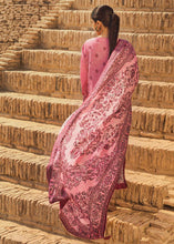 Load image into Gallery viewer, Buy TENA DURRANI | PREMIUM LUXURY LAWN 2021 | Arabesque Pink Lawn Dress exclusively from our website all over the world. We are stockists of Tena Durrani Lawn 2021 collection  Maria b, Pakistani dresses online, Various Asian dresses UK Pakistani designer brand clothes can be bought from Lebaasonline in UK, Spain