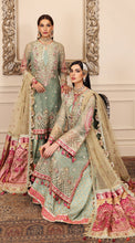 Load image into Gallery viewer, ANAYA BY KIRAN CHAUDHRY | OPULENCE &#39;22 | ANA Orange Wedding Dress for this time wedding season. Various Bridal dresses online USA is available @lebaasonline. Pakistani wedding dresses online UK can be customized with us for evening/party wear. Maria B, Asim Jofa various wedding outfits can be bought in Austria, UK, USA
