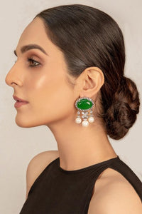Pakistani Jewellery by Maria B | JER-020-Jade-Green