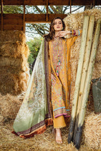 Load image into Gallery viewer, SOBIA NAZIR | AUTUMN/WINTER 2022 | AW22-4B Teal Lawn Dress available @lebaasonline. We have brands such as Maria b, Sana Safinaz, Sobia Nazir for PIndian bridal dresses online USA. Evening dress can be customized at Pakistani designer boutique online UK at Lebaasonline in UK, USA, France, Austria at SALE! 