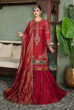 Load image into Gallery viewer, Buy MARIA B SATEEN 2023 PAKISTANI GARARA SUITS ONLINE  USA with customization. We have various brands such as MARIA B WEDDING DRESSES. PAKISTANI WEDDING DRESSES BIRMINGHAM are trending in evening/party wear. MARIA B SALE dresses can be stitched in UK, USA, France, Australia  Lebaasonline in SALE!