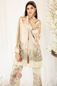 SHIZA HASSAN PRET COLLECTION | MEETHI EID '21- CHAMBELI Cream Wedding dress is exclusively at our online store. We have a huge variety of collections of Shiza Hassan, Maria b any many other top brands. This Wedding makes yourself look classy with our newest collections Buy Shiza Hassan Pret in UK USA from Lebaasonline