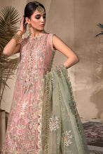 Load image into Gallery viewer, Buy Maria B Mbroidered Wedding 2023  Rose Next day delivery to USA, shop Pakistani wedding designer dresses online USA from our website We have all Pakistani designer clothes of Maria b Various Pakistani Bridal Dresses online UK Pakistani boutique dresses can be bought online from our website Lebaasonline in UK America