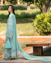 Load image into Gallery viewer, REPUBLIC WOMEN&#39;S WEAR | LEILANI LAWN COLLECTION &#39;22 | Alada-D1A AQUA SUMMER COLLECTION for EID 2022 The AFROZEH VELVET SUITS UK of Republic women&#39;s wear, Maria B, Asim Jofa are available in our PAKISTANI BRIDAL COLLECTION. Get Velvet suits, EID COLLECTION 2022 in UK USA, France, Germany from Lebaasonline