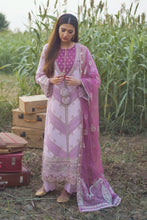 Load image into Gallery viewer, Qalamkar Luxury Festive Lawn 2021 | FX-05 Purple Lawn dress is exclusively suitable for Summer wedding season. Lebasonline is the largest stockist of Pakistani boutique dresses such as Qalamkar, Sobia Nazir, Maria B, various Pakistani Bridal dresses in UK. You can get your outfit customized in UK, USA from Lebaasonline