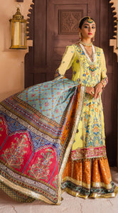 ANAYA x KAMIAR ROKNI 'DHANAK' SHAZMEEN Lemon Yellow Sharara suit is available @lebaasonline. The PAKISTANI WEDDING DRESSES ONLINE UK is available in various Pakistani brands such as MARIA B, ANAYA, MARYUM The PAKISTANI BRIDAL DRESSES USA is stitched/customized as per demand Get PAKISTANI DRESSES in UK, France, Germany