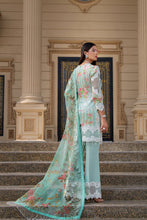 Load image into Gallery viewer, Reign Lawn 2021 | Summer Collection | KEHLANI Blue Lawn Dress is exclusively available at our website. This summer get your reign PAKISTANI DESIGNER LAWN from our official PAKISTANI DRESSES ONLINE IN UK. We have brands such as MARIA B GULAL. Get your unstitched/customized ASIAN SUMMER FASHION DRESSES UK AT Lebaasonline