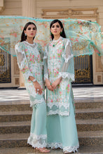 Load image into Gallery viewer, Reign Lawn 2021 | Summer Collection | KEHLANI Blue Lawn Dress is exclusively available at our website. This summer get your reign PAKISTANI DESIGNER LAWN from our official PAKISTANI DRESSES ONLINE IN UK. We have brands such as MARIA B GULAL. Get your unstitched/customized ASIAN SUMMER FASHION DRESSES UK AT Lebaasonline