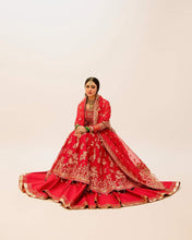 Load image into Gallery viewer, HUSSAIN REHAR | WEDDING FESTIVE COLLECTION 2023 | ISMAT LEBAASONLINE Available on our website. We have exclusive variety of PAKISTANI DRESSES ONLINE. This wedding season get your unstitched or customized dresses from our PAKISTANI BOUTIQUE ONLINE. PAKISTANI DRESSES IN UK, USA,  Lebaasonline at SALE price!