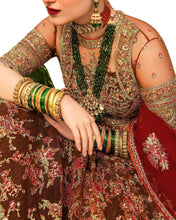 Load image into Gallery viewer, HUSSAIN REHAR | WEDDING FESTIVE COLLECTION 2023 | SUHAAG LEBAASONLINE Available on our website. We have exclusive variety of PAKISTANI DRESSES ONLINE. This wedding season get your unstitched or customized dresses from our PAKISTANI BOUTIQUE ONLINE. PAKISTANI DRESSES IN UK, USA,  Lebaasonline at SALE price!