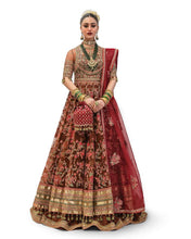 Load image into Gallery viewer, HUSSAIN REHAR | WEDDING FESTIVE COLLECTION 2023 | SUHAAG LEBAASONLINE Available on our website. We have exclusive variety of PAKISTANI DRESSES ONLINE. This wedding season get your unstitched or customized dresses from our PAKISTANI BOUTIQUE ONLINE. PAKISTANI DRESSES IN UK, USA,  Lebaasonline at SALE price!