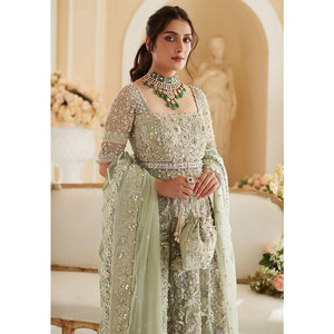 ELAN | WEDDING FESTIVE 2023 | ARYA-02 Pistachio PAKISTANI BRIDAL DRESSE & READY MADE PAKISTANI CLOTHES UK. Designer Collection Original & Stitched. Buy READY MADE PAKISTANI CLOTHES UK, Pakistani BRIDAL DRESSES & PARTY WEAR OUTFITS AT LEBAASONLINE. Next Day Delivery in the UK, USA, France, Dubai, London & Manchester 