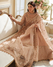 Load image into Gallery viewer, ELAN | WEDDING FESTIVE 2023 | ARIANA-05 crepe pink PAKISTANI BRIDAL DRESSE &amp; READY MADE PAKISTANI CLOTHES UK. Designer Collection Original &amp; Stitched. Buy READY MADE PAKISTANI CLOTHES UK, Pakistani BRIDAL DRESSES &amp; PARTY WEAR OUTFITS AT LEBAASONLINE. Next Day Delivery in the UK, USA, France, Dubai, London &amp; Manchester 