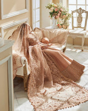 Load image into Gallery viewer, ELAN | WEDDING FESTIVE 2023 | ARIANA-05 crepe pink PAKISTANI BRIDAL DRESSE &amp; READY MADE PAKISTANI CLOTHES UK. Designer Collection Original &amp; Stitched. Buy READY MADE PAKISTANI CLOTHES UK, Pakistani BRIDAL DRESSES &amp; PARTY WEAR OUTFITS AT LEBAASONLINE. Next Day Delivery in the UK, USA, France, Dubai, London &amp; Manchester 