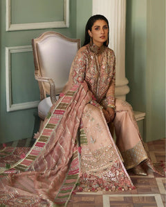 ELAN | WEDDING FESTIVE 2023 | MEHR-06 PAKISTANI BRIDAL DRESSE & READY MADE PAKISTANI CLOTHES UK. Designer Collection Original & Stitched. Buy READY MADE PAKISTANI CLOTHES UK, Pakistani BRIDAL DRESSES & PARTY WEAR OUTFITS AT LEBAASONLINE. Next Day Delivery in the UK, USA, France, Dubai, London & Manchester 
