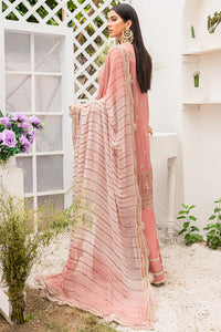 GISELE | A'LA MODE COLLECTION '22  | AZALEA peach color dresses exclusively available @lebaasonline. Gisele Pakistani Designer Dresses in UK Online, Maria B is available with us. Buy Gisele Clothing Pakistan for Pakistani Bridal Outfit look. The dresses can be customized in UK, USA, France at Lebaasonline