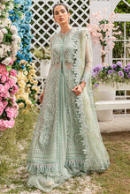 Load image into Gallery viewer, GISELE | A&#39;LA MODE COLLECTION &#39;22  | TULIP aqua green color dresses exclusively available @lebaasonline. Gisele Pakistani Designer Dresses in UK Online, Maria B is available with us. Buy Gisele Clothing Pakistan for Pakistani Bridal Outfit look. The dresses can be customized in UK, USA, France at Lebaasonline