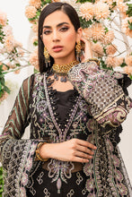 Load image into Gallery viewer, GISELE | A&#39;LA MODE COLLECTION &#39;22  | EMORY black color dresses exclusively available @lebaasonline. Gisele Pakistani Designer Dresses in UK Online, Maria B is available with us. Buy Gisele Clothing Pakistan for Pakistani Bridal Outfit look. The dresses can be customized in UK, USA, France at Lebaasonline