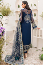 Load image into Gallery viewer, GISELE | A&#39;LA MODE COLLECTION &#39;22  | IRIS black color dresses exclusively available @lebaasonline. Gisele Pakistani Designer Dresses in UK Online, Maria B is available with us. Buy Gisele Clothing Pakistan for Pakistani Bridal Outfit look. The dresses can be customized in UK, USA, France at Lebaasonline