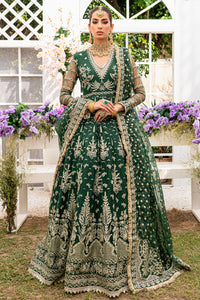 GISELE | A'LA MODE COLLECTION '22  | FREESIA green color dresses exclusively available @lebaasonline. Gisele Pakistani Designer Dresses in UK Online, Maria B is available with us. Buy Gisele Clothing Pakistan for Pakistani Bridal Outfit look. The dresses can be customized in UK, USA, France at Lebaasonline