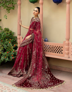 EMAAN ADEEL SAREE | EM-02 Maroon Net Pallu Saree is available @lebaasonline. We have various VELVET SAREE of MARIA B, EMAAN ADEEL, MARYUM N MARIA, various PAKISTANI BRIDAL DRESSES ONLINE in UK is available in unstitched and stitched. We do express shipping worldwide including UK, USA, France, Austria 