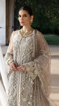 Load image into Gallery viewer, ANAYA BY KIRAN CHAUDHRY | OPULENCE &#39;21 | JADE Silver Wedding Dress for this time wedding season. Various Bridal dresses online USA is available @lebaasonline. Pakistani wedding dresses online UK can be customized with us for evening/party wear. Maria B, Asim Jofa various wedding outfits can be bought in Austria, UK USA