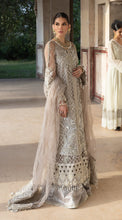 Load image into Gallery viewer, ANAYA BY KIRAN CHAUDHRY | OPULENCE &#39;21 | JADE Silver Wedding Dress for this time wedding season. Various Bridal dresses online USA is available @lebaasonline. Pakistani wedding dresses online UK can be customized with us for evening/party wear. Maria B, Asim Jofa various wedding outfits can be bought in Austria, UK USA