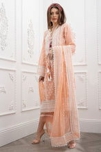 Load image into Gallery viewer, Buy Sobia Nazir’s Luxury Lawn Collection 2021 Peach Dress from our website We are largest stockists of Sobia Nazir Lawn 2021 Maria b Pret collection The Pakistani Dresses UK are now trending in Mehndi, Party Wear dresses and Bridal Collection Buy dresses online in Birmingham, UK USA Spain from Lebaasonline in SALE!