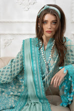 Load image into Gallery viewer, Buy Sobia Nazir’s Luxury Lawn Collection 2021 Light Blue Dress from our website We are largest stockists of Sobia Nazir Lawn 2021 Maria b Pret collection The Pakistani Dresses UK are now trending in Mehndi Party Wear dresses and Bridal Collection Buy dresses online in Birmingham, UK USA Spain from Lebaasonline in SALE!