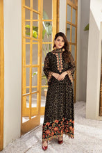 Load image into Gallery viewer, Buy Mahyar Alizeh Chiffon Collection 2021 | Layla Black Chiffon Embroidered Collection from our official website. We are largest stockists of Eid Collection 2021 Buy this Eid dresses from Alizeh Chiffon 2021 unstitched and stitched. This Eid buy NEW dresses in UK USA, Manchester from latest suits in Lebaasonline
