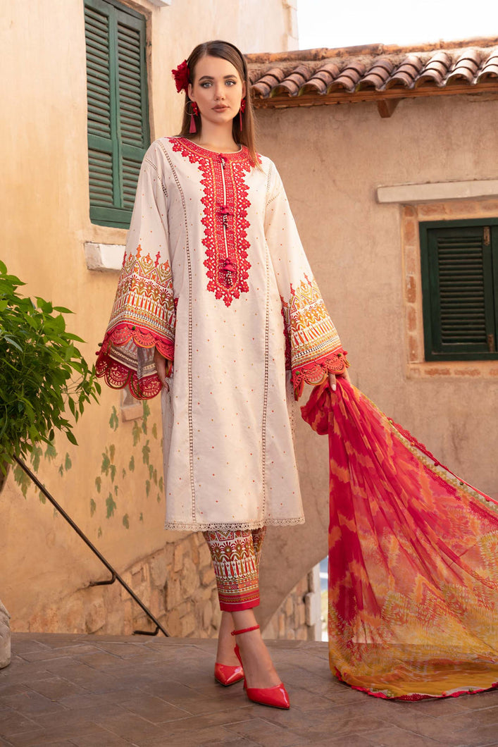 Maria.B M.Prints Spring Summer ‘23 available on sale at Lebaasonline. The largest stockiest of Maria B Dresses in the UK. Shop Maria B Clothes Pakistani wedding. Maria B Chiffons, Mprints, Maria B Sateen Embroidered on discounted price in UK USA Manchester London Australia Belgium UAE France Germany Birmingham on Sale.