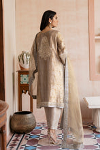 Load image into Gallery viewer, Buy MUSHQ | SUNEHRI 2023-SILK EDITION Dull Gold Designer Dresses Is an exclusively available for online UK @lebaasonline. PAKISTANI WEDDING DRESSES ONLINE UK can be customized at Pakistani designer boutique in USA, UK, France, Dubai, Saudi, London. Get Pakistani &amp; Indian velvet BRIDAL DRESSES ONLINE USA at Lebaasonline.