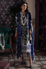 Load image into Gallery viewer, Buy MUSHQ | TEHZEEB | Luxury Velvet Unstitched 21 | WANYA MV21-06 Blue exclusively available VELVET PAKISTANI DRESS UK @lebaasonline. PAKISTANI VELVET DESIGNER SUITS ONLINE can be customized at Pakistani designer boutique in USA, UK, London. Get Pakistani Wedding dresses online UK at Lebaasonline at SALE!