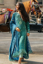 Load image into Gallery viewer, Buy MUSHQ | BROADWAY WINTER EDIT &#39;21 | BALTIC-12 Blue Khaddar Pakistani Designer Suit 2021 Collection Online at Great Price! Go for bold prints INDIAN CLOTHES FOR WOMEN  this summer in runway fashion style . A vividly rendered print for ASIAN PARTY WEAR can be customised at LEBAASONLINE UK. We deliver to UK USA 