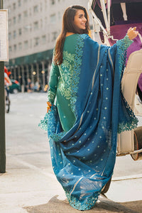 Buy MUSHQ | BROADWAY WINTER EDIT '21 | BALTIC-12 Blue Khaddar Pakistani Designer Suit 2021 Collection Online at Great Price! Go for bold prints INDIAN CLOTHES FOR WOMEN  this summer in runway fashion style . A vividly rendered print for ASIAN PARTY WEAR can be customised at LEBAASONLINE UK. We deliver to UK USA 