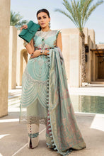 Load image into Gallery viewer, Buy Shiza Hassan Luxury Lawn 2021 | MAAHRU | 8A Green lawn 2021 dress from our official website. We are largest stockists of Eid luxury lawn dresses, Maria b Eid Lawn 2021, Shiza Hassan Luxury Lawn 2021. Buy unstitched, customized &amp; Party Wear Eid collection &#39;21 online in USA UK Manchester from Lebaasonline at SALE!