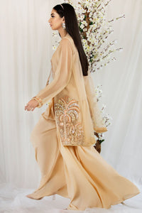 SHIZA HASSAN PRET COLLECTION | MEETHI EID '21- MAHBANO Golden Wedding dress is exclusively at our online store. We have a huge variety of collections of Shiza Hassan, Maria b any many other top brands. This Wedding makes yourself look classy with our newest collections Buy Shiza Hassan Pret in UK USA from Lebaasonline