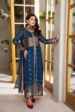 Load image into Gallery viewer, Buy Mahyar Alizeh Chiffon Collection 2021 | Mahgul Blue Chiffon Embroidered Collection from our official website. We are largest stockists of Eid Collection 2021 Buy this Eid dresses from Alizeh Chiffon 2021 unstitched and stitched. This Eid buy NEW dresses in UK USA, Manchester from latest suits in Lebaasonline