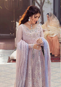 Mushq Dastaan Chikankari 2021 - KULSUM | 05 Light Purple Chikankari dress is exclusively available on lebasonline. We have largest varieties of Pakistani Designer Dress in UK of various brand such as Mushq 2021. The dresses are customized as Pakistani bridal dress in USA. Get your dress in UK USA from lebaasonline!