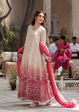 Load image into Gallery viewer, Mushq Dastaan Chikankari 2021 - MIHR | 01 Off White Chikankari dress is exclusively available on lebasonline. We have largest varieties of Pakistani Designer Dress of various brands such as Maria B, Mushq 2021. The dresses are customized as Pakistani boutique dress in UK. Get your dress in UK, USA from lebaasonline!