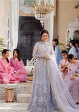 Load image into Gallery viewer, Mushq Dastaan Chikankari 2021 - ZEB | 02 Lavender Chikankari dress is exclusively available on lebasonline. We have largest varieties of Pakistani Designer Dress of various brands such as Maria B, Mushq 2021. The dresses are customized as Pakistani boutique dress in UK. Get your dress in UK, USA from lebaasonline!