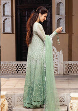 Load image into Gallery viewer, Mushq Dastaan Chikankari 2021 - GAUHAR | 06 Green Chikankari dress is exclusively available on lebasonline. We have largest varieties of Pakistani Designer Dress in UK of various brand such as Mushq 2021. The dresses are customized as Pakistani bridal dress in USA. Get your dress in UK USA from lebaasonline!