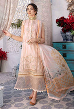 Load image into Gallery viewer, Noor by Saadia Asad - NOOR LUXURY LAWN 2021 Peach Lawn Suit from Lebaasonline Largest Pakistani Clothes Stockist in the UK Shop Noor Pakistani Lawn 2021, EID COLLECTION IMROZIA COLLECTION 2021 MUZLIN EID COLLECTION &#39;21 ONLINE UK for Wedding, Party &amp; NIKAH OUTFITS Indian &amp; Pakistani Summer Dresses UK Manchester &amp; USA