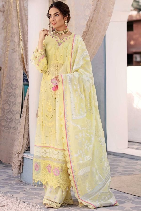 Noor by Saadia Asad - NOOR CHIKANKARI LAWN 2021 Yellow Lawn Suit from Lebaasonline Largest Pakistani Clothes Stockist in the UK Shop Noor Pakistani Lawn 2021 EID COLLECTION IMROZIA COLLECTION 2021 MUZLIN EID COLLECTION '21 ONLINE UK for Wedding, Party & NIKAH OUTFIT Indian & Pakistani Summer Dresses UK Manchester & USA