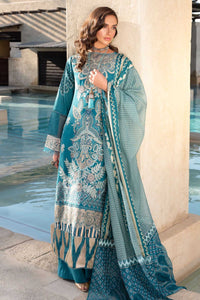 Buy Shiza Hassan Luxury Lawn 2021 | NOOR | 4B Blue lawn 2021 dress from our official website. We are largest stockists of Eid luxury lawn dresses, Maria b Eid Lawn 2021, Shiza Hassan Luxury Lawn 2021. Buy unstitched, customized & Party Wear Eid collection '21 online in USA UK Manchester from Lebaasonline at SALE!