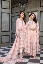 Load image into Gallery viewer, Buy Mahyar Alizeh Chiffon Collection 2021 | Nur Pink Chiffon Embroidered Collection from our official website. We are largest stockists of Eid Collection 2021 Buy this Eid dresses from Alizeh Chiffon 2021 unstitched and stitched. This Eid buy NEW dresses in UK USA, Manchester from latest suits in Lebaasonline