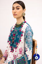 Load image into Gallery viewer, Buy ELAN LAWN 2021 | EL21-01 B (MELIKE) White luxury Lawn for Eid collection from our official website. We are largest stockists of ELAN ORIGINAL SUIT all over the world. The luxury lawn of ELAN PK  is overwhelmed for this Eid outfit The Elan lawn 2021 collection can be bought in USA UK Manchester from Lebaasonline!
