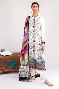 Buy ELAN LAWN 2021 | EL21-03 A (NAZIK) White luxury Lawn for Eid collection from our official website. We are largest stockists of ELAN ORIGINAL SUIT all over the world. The luxury lawn of ELAN PK  is overwhelmed for this Eid outfit The Elan lawn 2021 collection can be bought in USA UK Manchester from Lebaasonline!