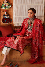 Load image into Gallery viewer, Buy ELAN LAWN 2021 | EL21-14 A (EMEL) Red luxury Lawn for Eid collection from our official website. We are largest stockists of ELAN ORIGINAL SUIT all over the world. The luxury lawn of ELAN PK  is overwhelmed for this Eid outfit The Elan lawn 2021 collection can be bought in USA UK Manchester from Lebaasonline!